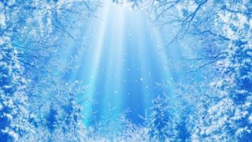 ciclo di sfondo invernale fantasia astratta video