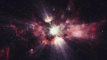 Flying Through Clouds Star Field, Heaven video