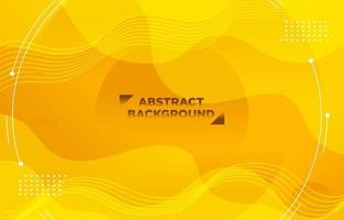 Yellow Energetic Modern Gradient Background vector