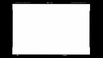 Super 8 film frame for retro vintage effects light leaks and burns Digital video Create an archive
