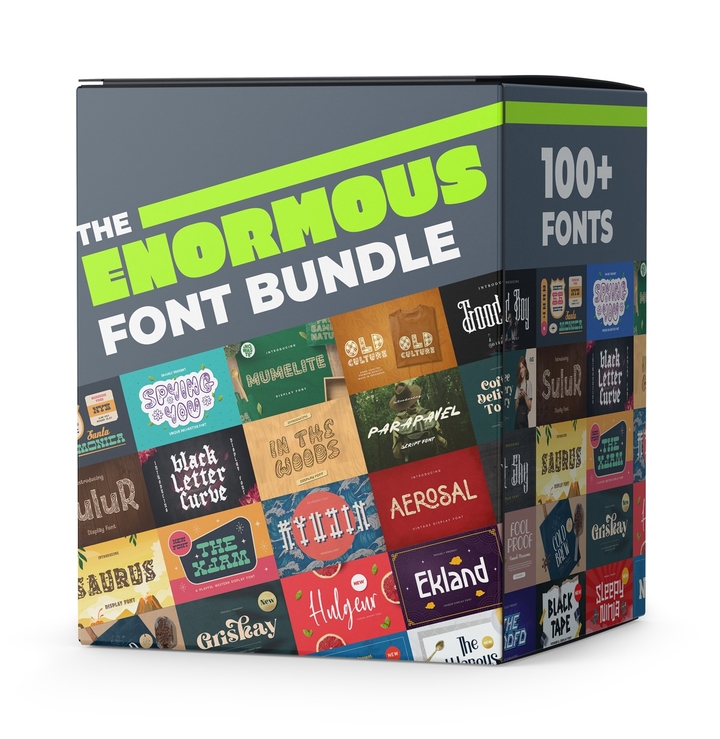 Enormous Fonts Bundle