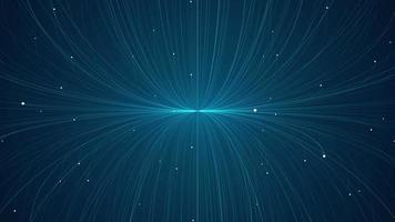 Futuristic Abstract Background Concept. Network Conveying Connectivity, Complexity And Data Flood Of Modern Digital Age. video