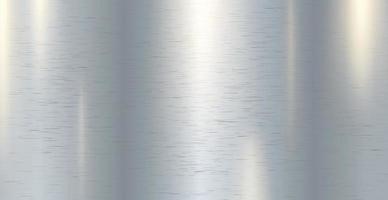 Panoramic background silver steel metal texture - Vector