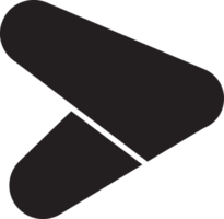 forma moderna isolata su sfondo trasparente png