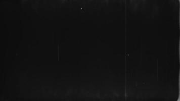 Film leader countdown with dust and scratches. video