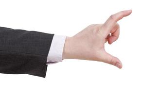 showing of large size - hand gesture photo