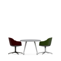 isometrico tavolo impostato davanti 3d rendere png