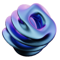 forme abstraite 3d png