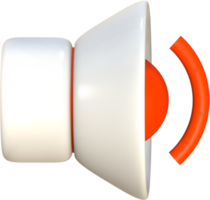 Lautsprecher 3D-Symbol. png