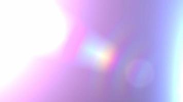 digitale bagliore leggero effetto.bellissimo luce del sole e bagliore. video