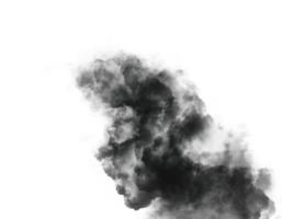 satz realistischer rauch lokalisiert auf transparentem hintergrund png