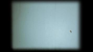Super 8 White Matte with noise and grain video