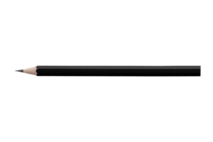 noir crayon Couleur isolé sur une transparent Contexte png