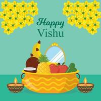 Happy Vishu Background photo