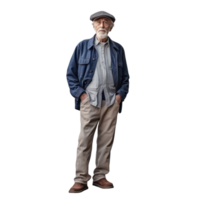 Alten Mann isoliert png