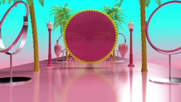Pink Tunnel Loop Barbie Placeholder video