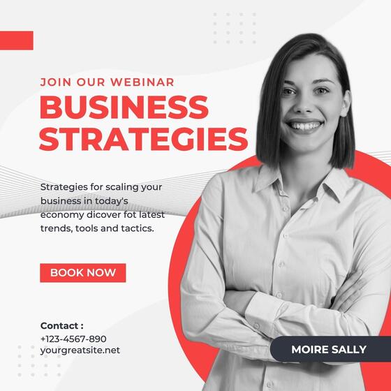 Minimalist Business Marketing Linkedin Post Set