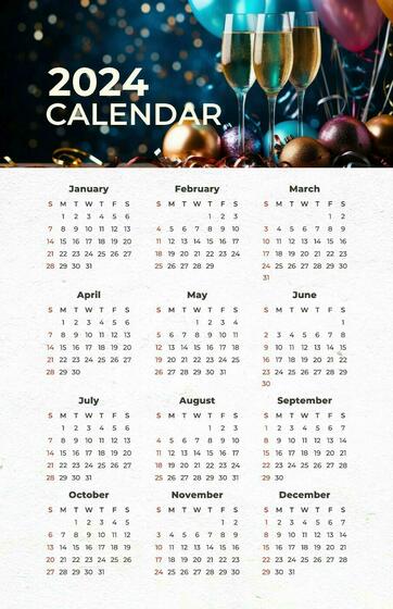 Elegant 2024 Calendar