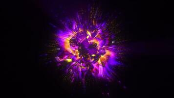 Abstract Colorful Shape Explosion video