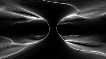 Black and White Liquid Fluid Texture Shape Material Background video