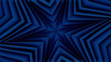 Color background.Design. A funnel of blue and turquoise created like stars in an abstraction that narrows and rotates. video