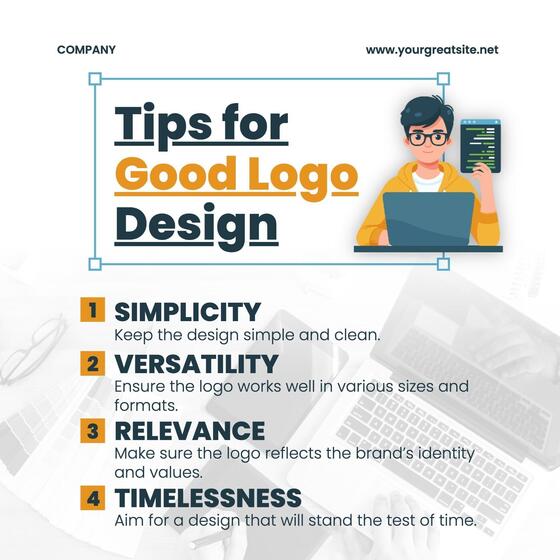 Tips & Trick for Good Logo Design Linkedin Post