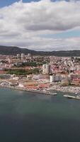 cidade do Setúbal, Portugal vertical video