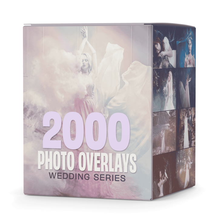 2000 Wedding Photo Overlays Bundle