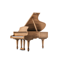 élégant en bois grandiose piano, mettant en valeur classique conception et savoir-faire, parfait pour la musique et décor concepts. png