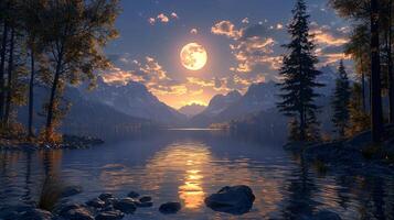 Nature Background, High-Resolution Wallpaper for a Serene and Stunning View photo