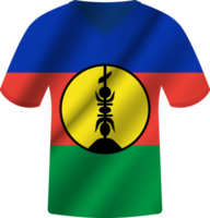 Nouveau calédonie drapeau agitant Jersey football équipe png