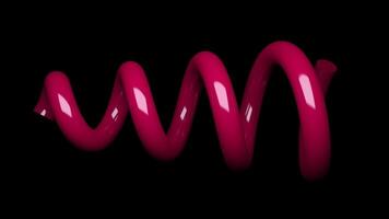 Facile 3d spirale forme video
