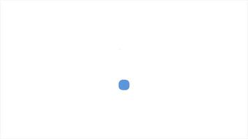 Animation of a WiFi signal icon on a white screen background video
