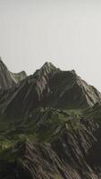 nevoeiro nas montanhas da noruega video