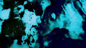 grunge blauw bedekking structuur overgangen. video