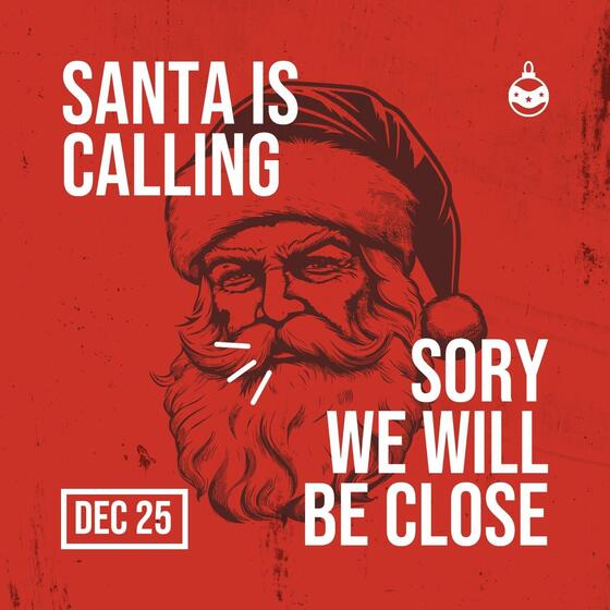 Holliday Announcement Linkedin Post for Christmas