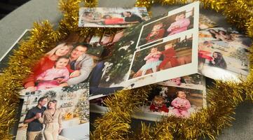 Christmas collage, Christmas photos and decor