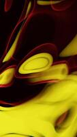 ein Gelb und rot abstrakt Hintergrund video