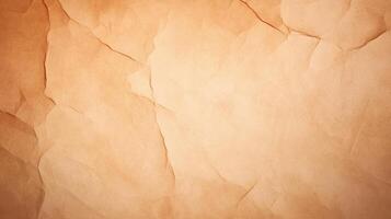 Crinkled Paper Texture with Warm Tones for Backgrounds and Artistic Design Use in Animated and Static Projects, Perfect for Vintage and Retro Style Lovers photo