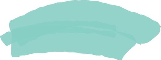 Creating a wide, textured banner in turquoise paint, featuring visible brush strokes that add a vibrant and artistic flair to various designs and backgrounds vector