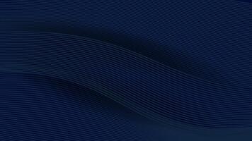 minimal abstract dark blue color wide banner with geometric stripe line art design, modern futuristic design background vector