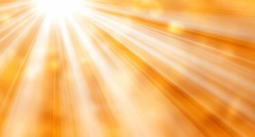 Bright, radiant light beams creating a warm, uplifting atmosphere. photo