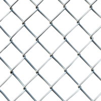 Metall Kettenglied Zaun mit ein transparent Hintergrund Schutz Sicherheit und Barriere Konzept vielseitig Element zum Grafik Design Projekte png