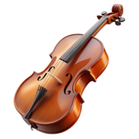 intense majestueux violoncelle, bois poli, cordes arc-en-ciel, spectaculaire éclairage, illustration détaillée, isoler transparent arrière-plan, haute résolution produit la photographie professionnel png