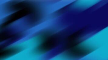 bleu pente Contexte avec diagonale mouvement brouiller effet avec Profond bleu noir et turquoise tons parfait pour La technologie affaires Nouveau année célébrations et moderne conception thèmes video